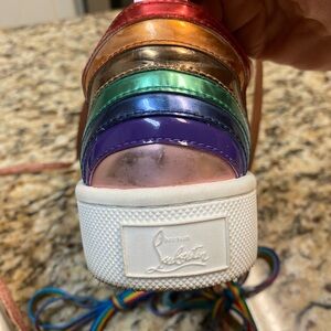 Christian Louboutin Arkenspeed Leather Sneakers